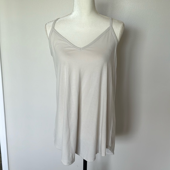 Zenana Reversible Tank - Bone - Picture 1 of 3